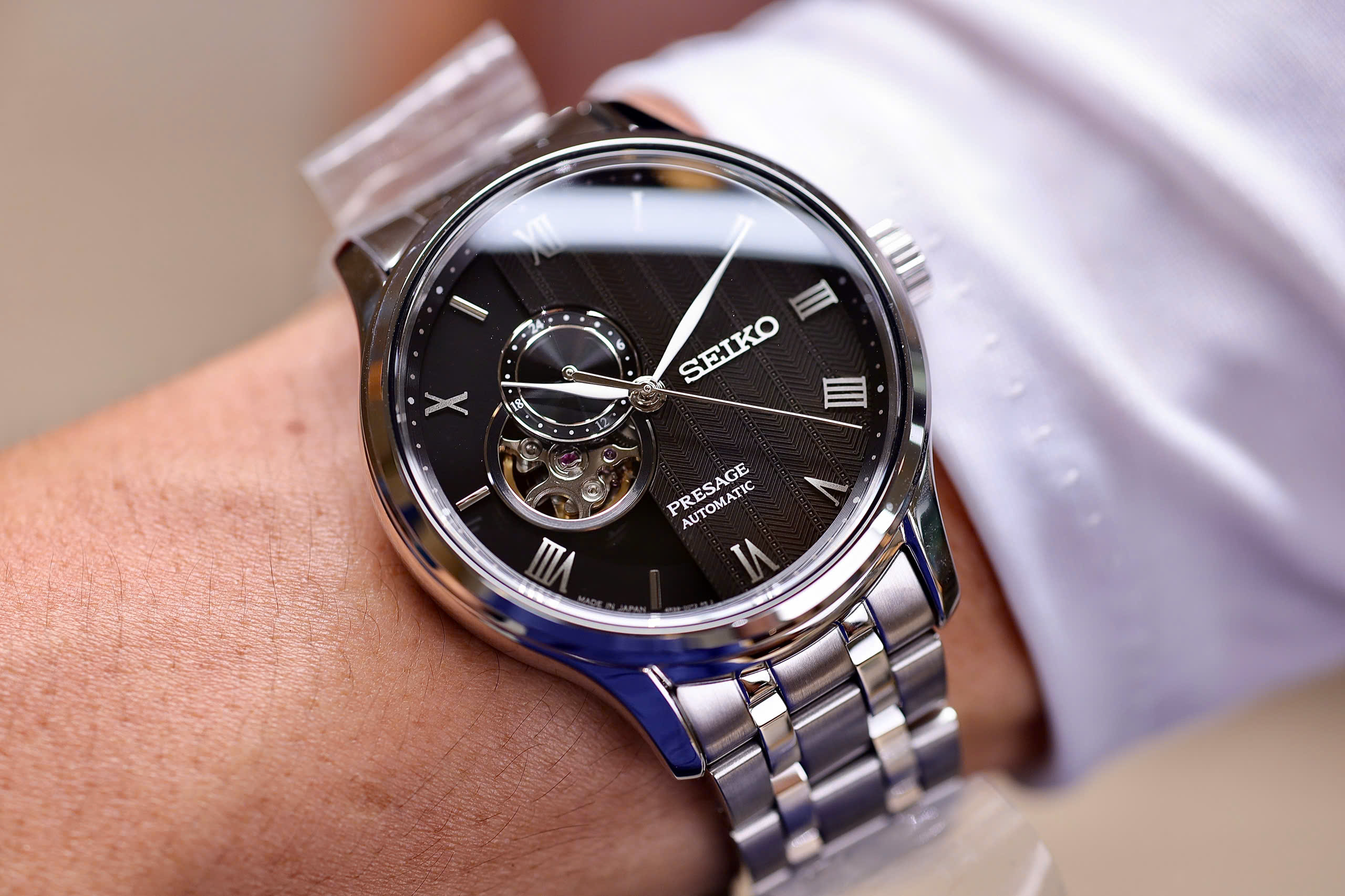 Đồng Hồ Nam Seiko Presage Open Heart Automatic SSA377J1 (SARY093) Chính Hãng 7