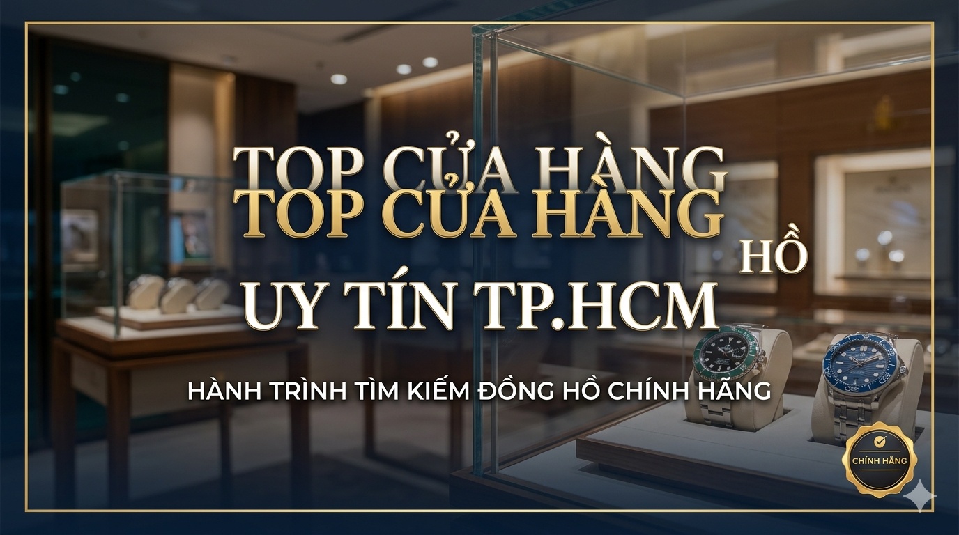 Những cửa hàng đồng hồ uy tín tại Hồ Chí Minh-chất lượng và dịch vụ tốt nhất
