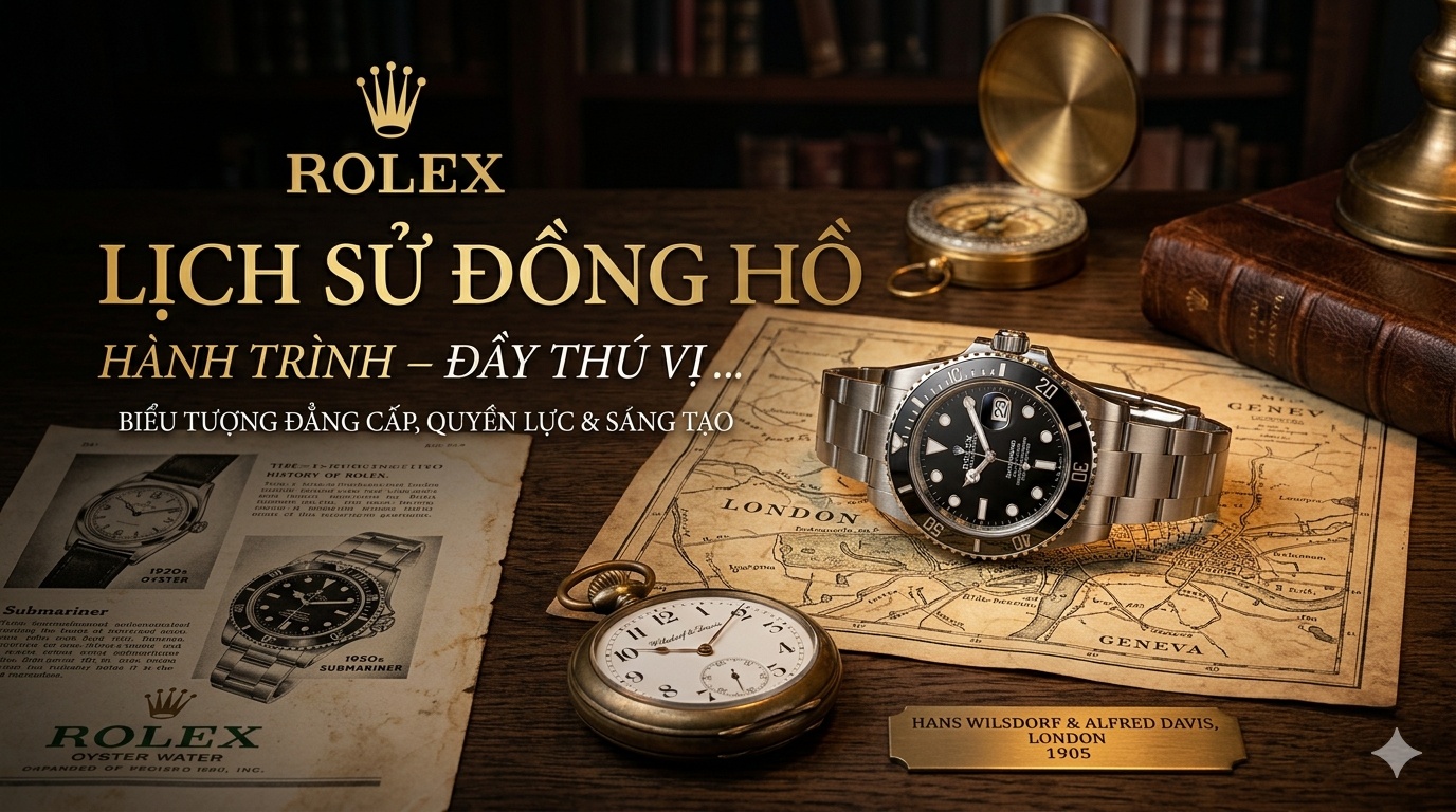 Top 5 điều thú vị về Lịch sử hình thành của hãng đồng hồ Rolex