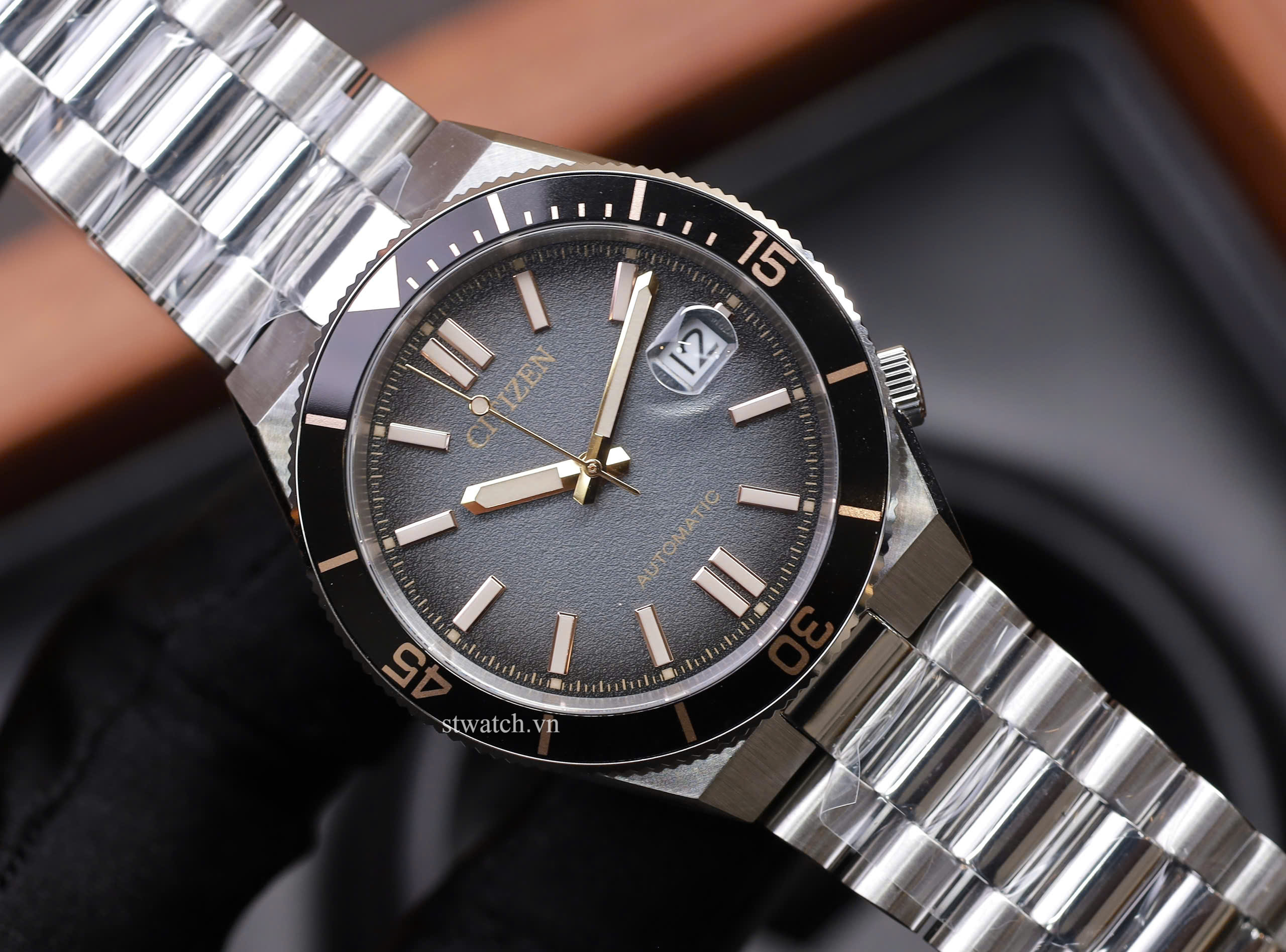 Đồng Hồ Citizen Automatic Tsuyosa Shore Limited Edition NJ0238-57E Chính Hãng 1