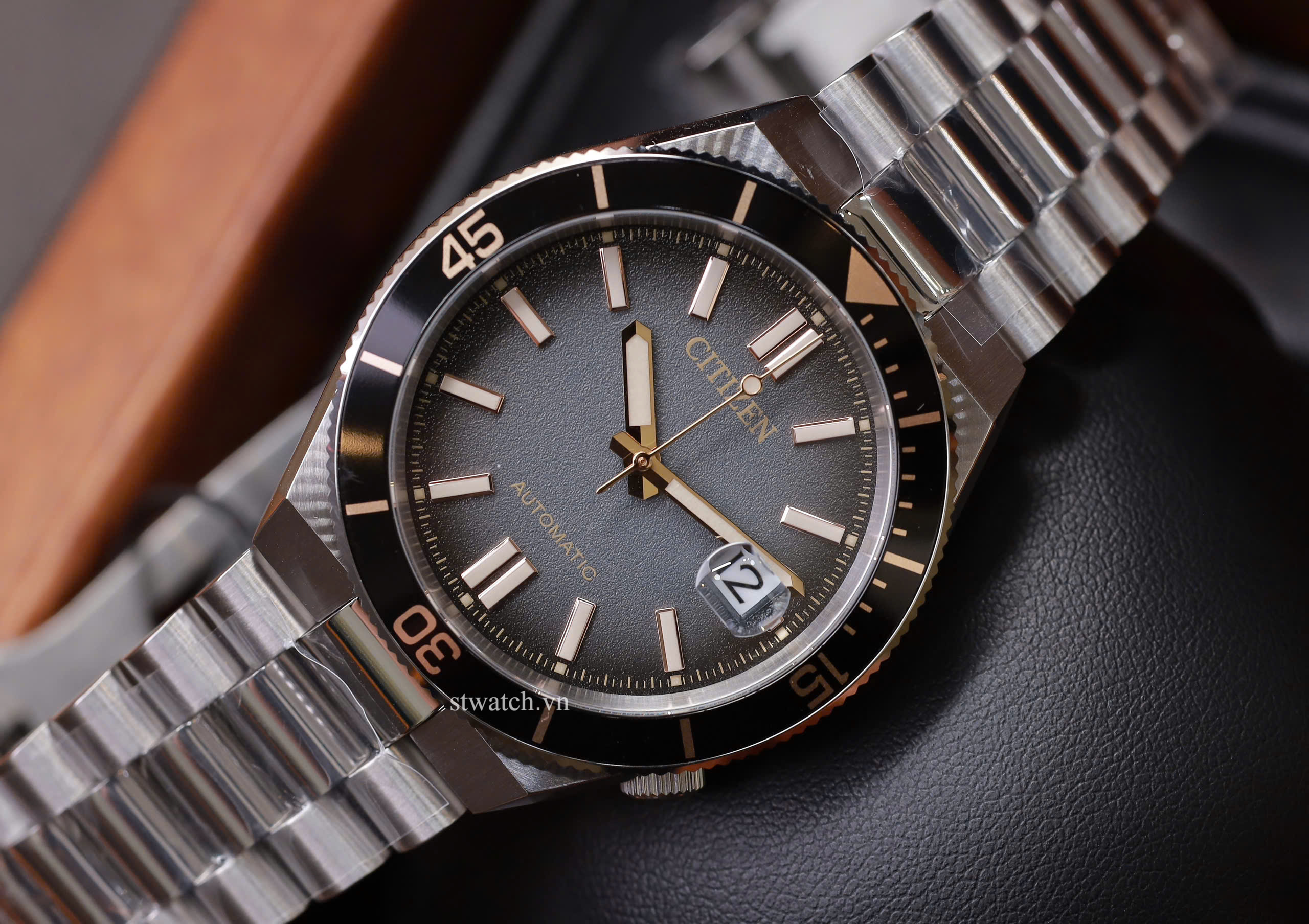 Đồng Hồ Citizen Automatic Tsuyosa Shore Limited Edition NJ0238-57E Chính Hãng 2