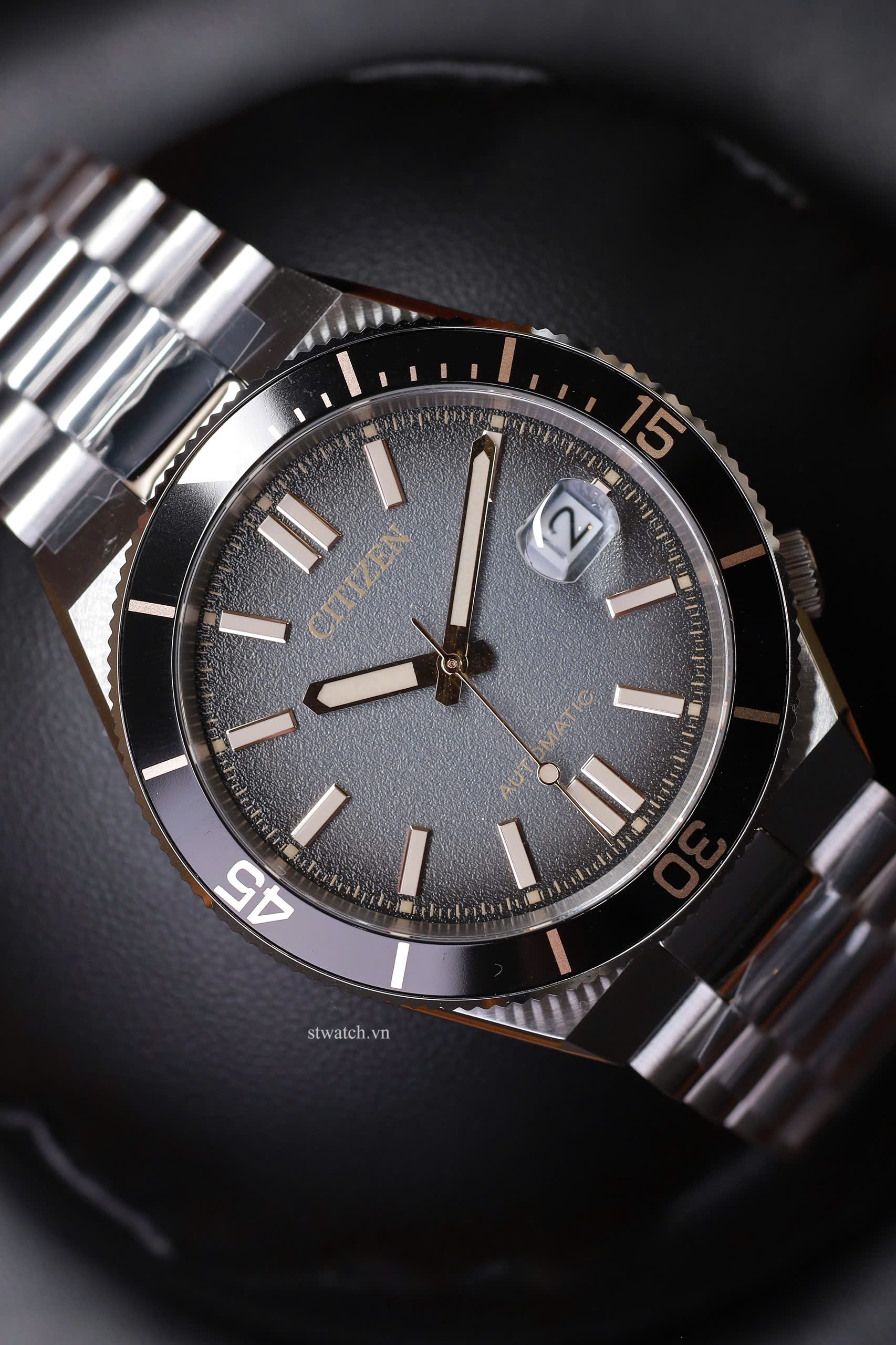Đồng Hồ Citizen Automatic Tsuyosa Shore Limited Edition NJ0238-57E Chính Hãng 5