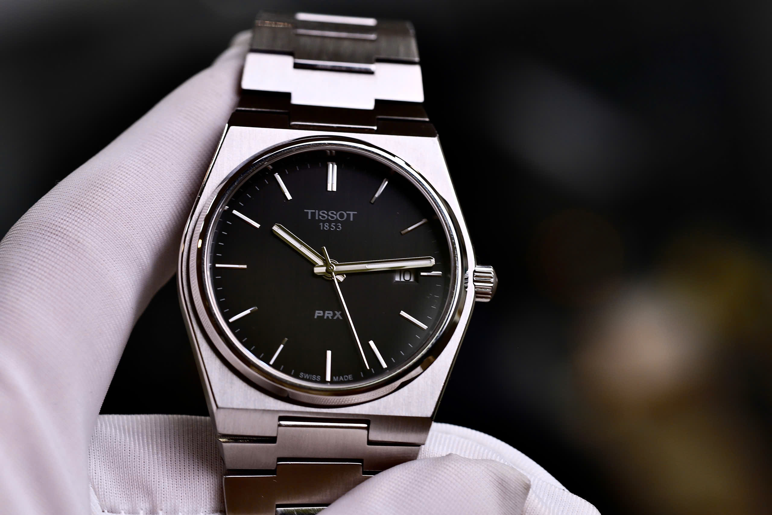 Tissot  PRX 40MM T137.410.11.051.00 Phiên bản máy Pin Thuỵ cực kì bền bỉ  8