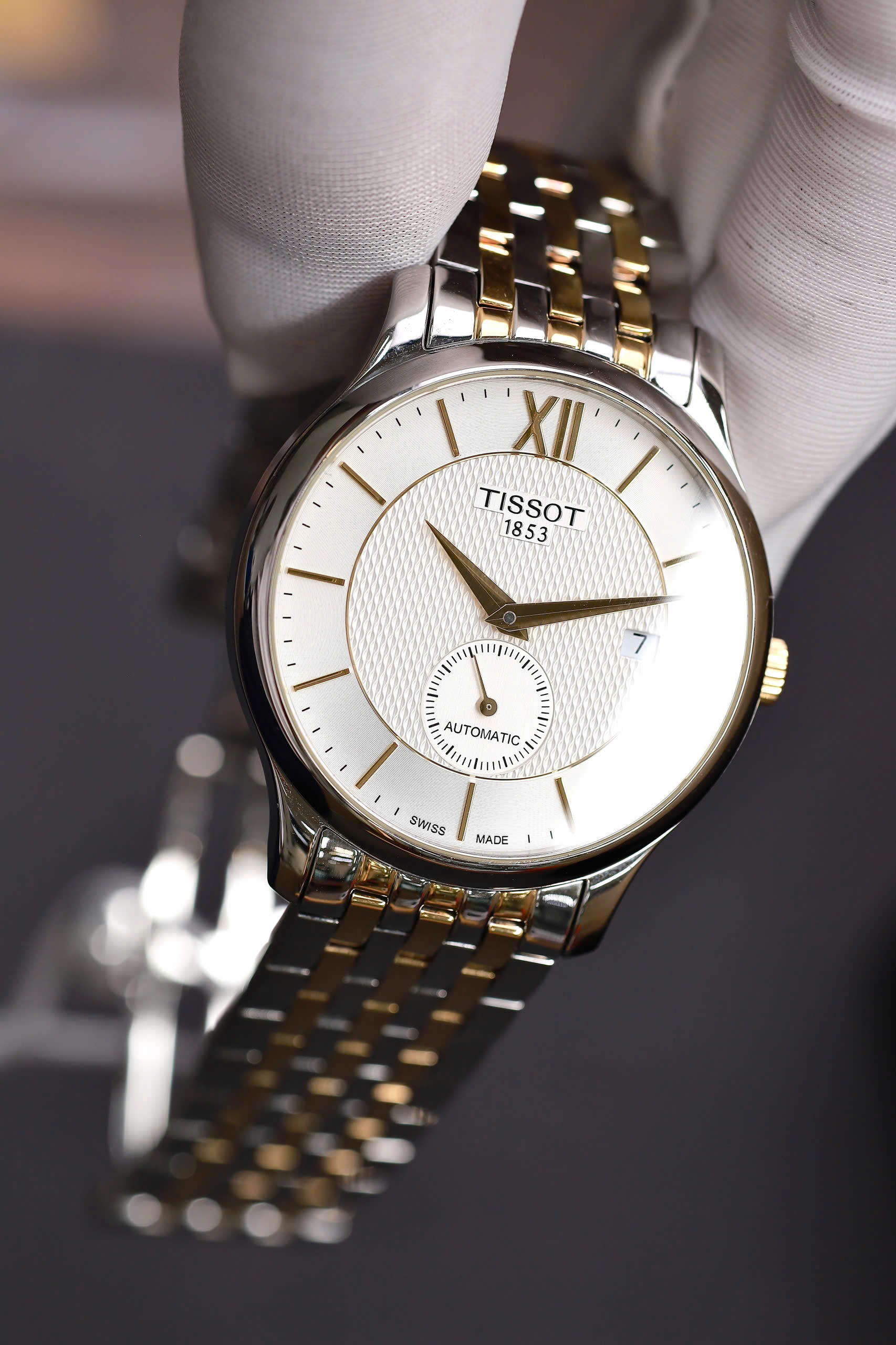 Tissot Tradition Small Second DemiGold c 4