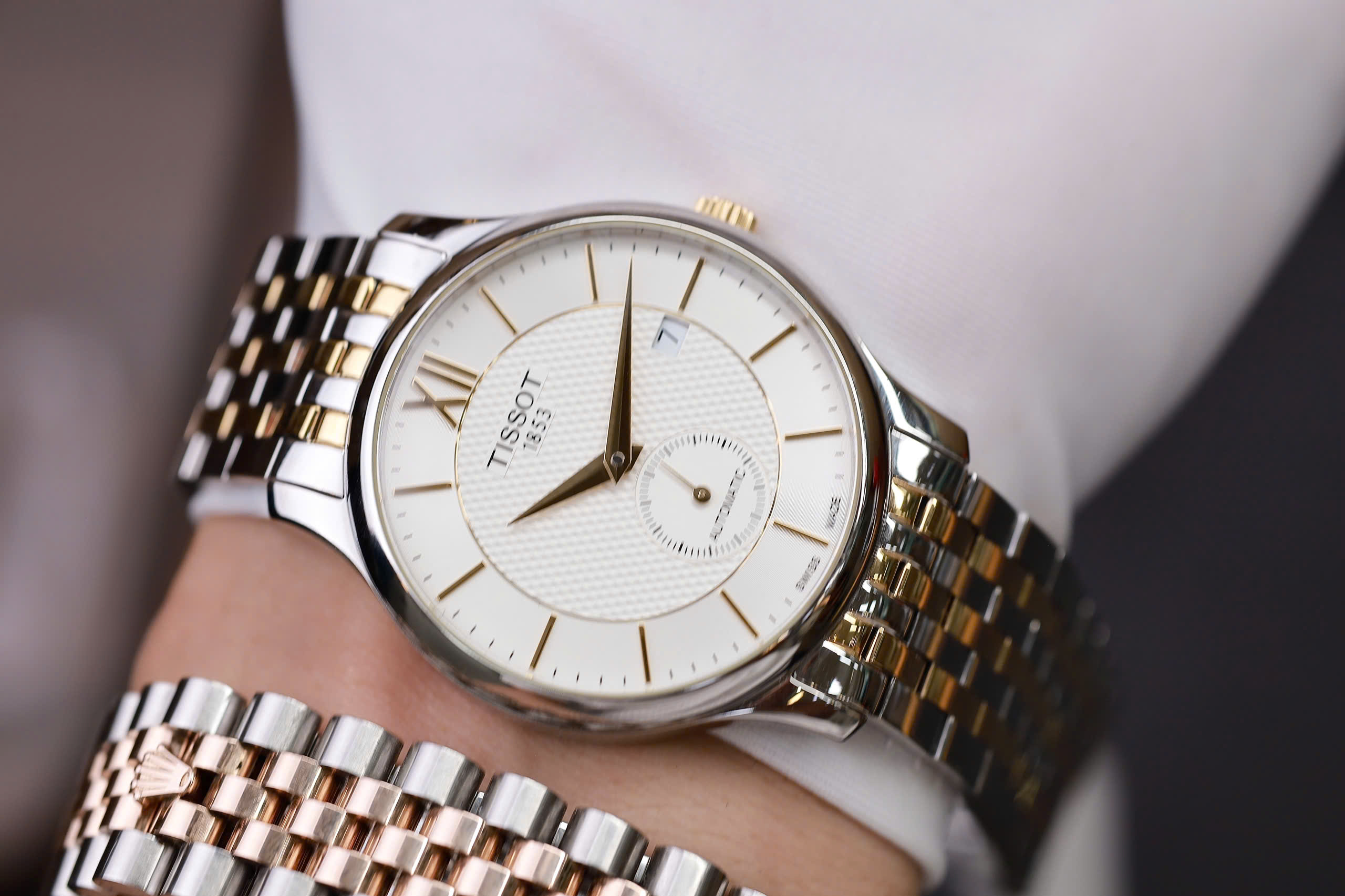 Tissot Tradition Small Second DemiGold c 5