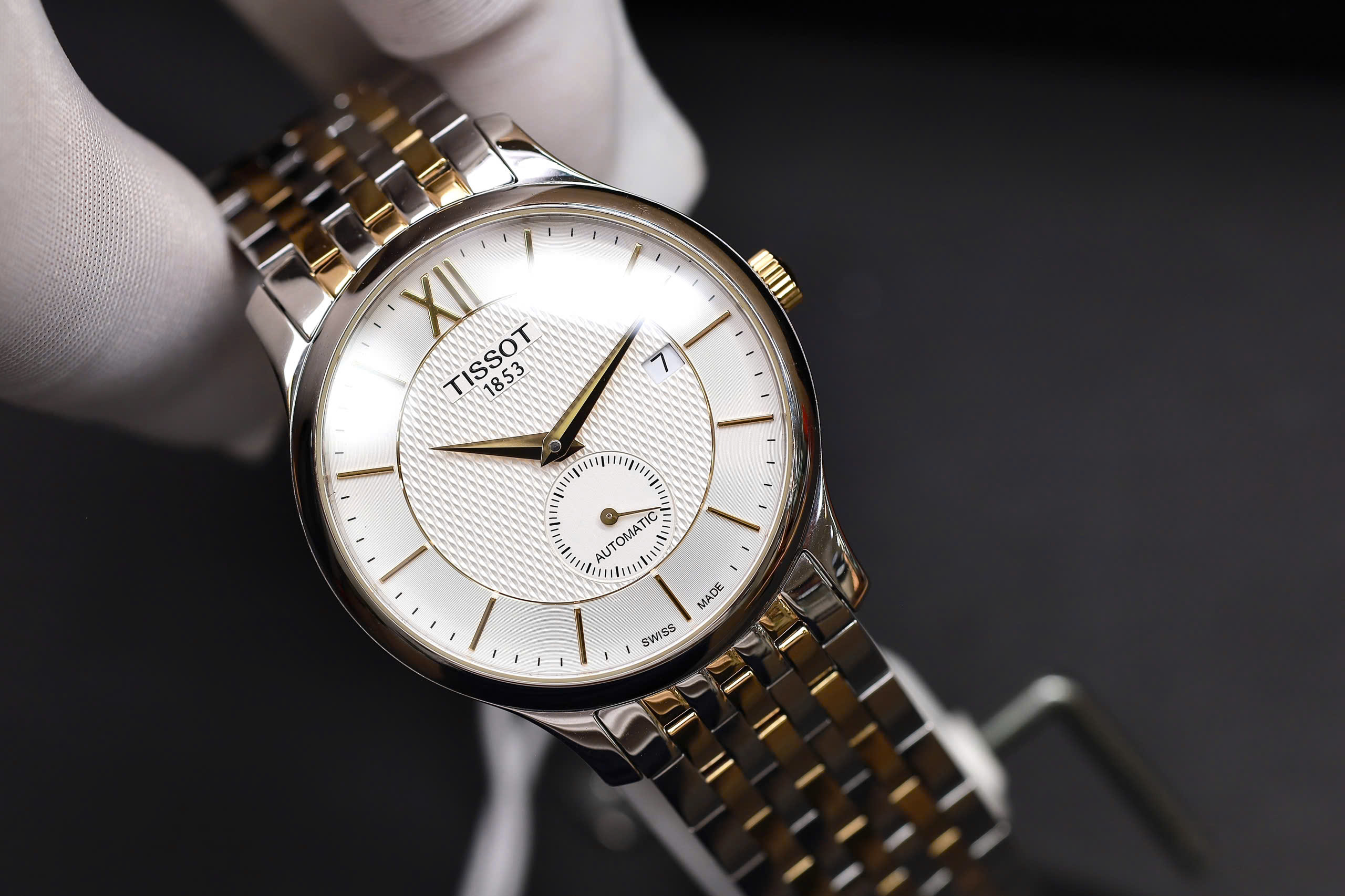 Tissot Tradition Small Second DemiGold c 7