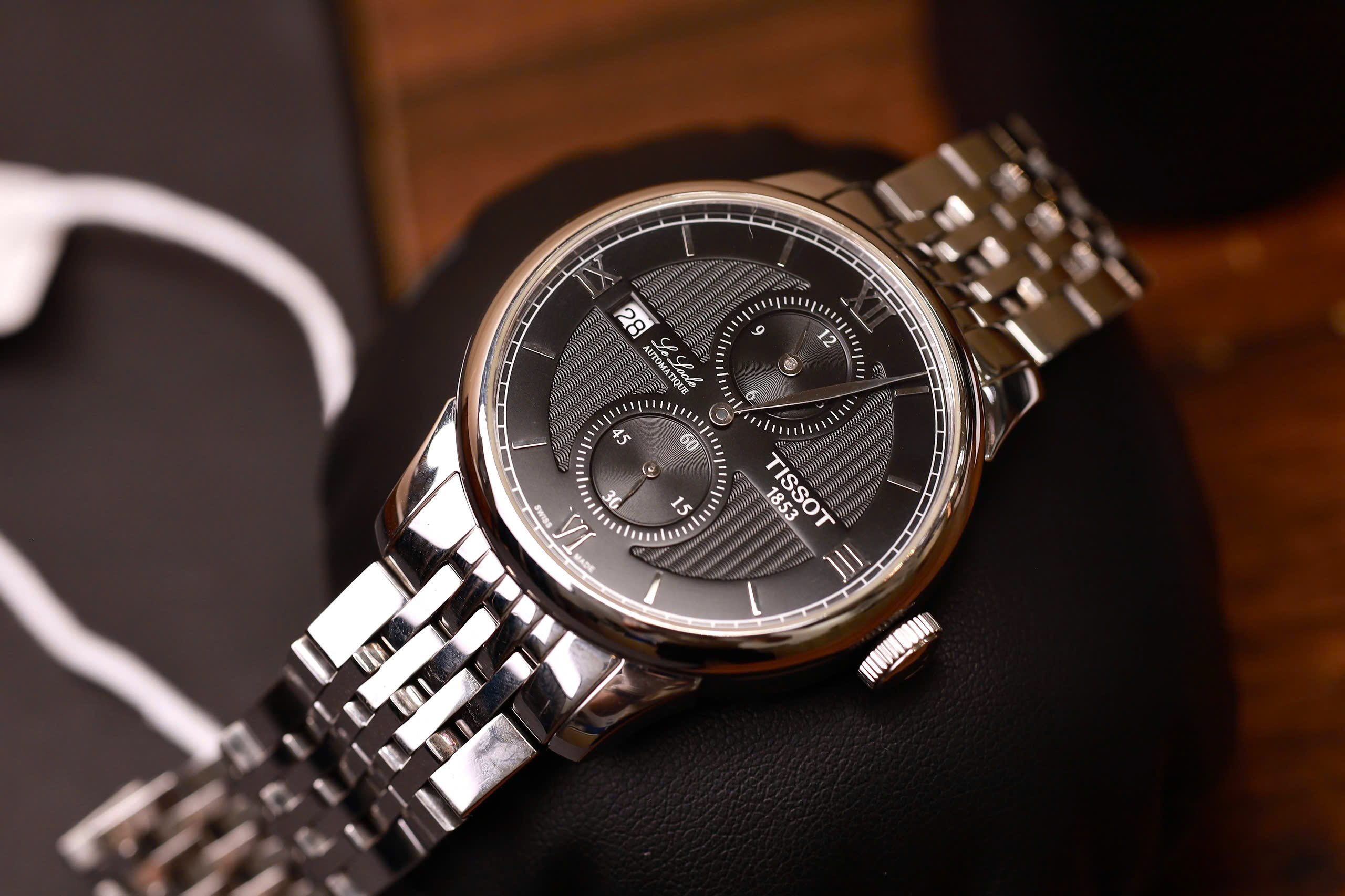 Tissot Le Locle Regulateur Black Dial T006.428.16.058.00 1