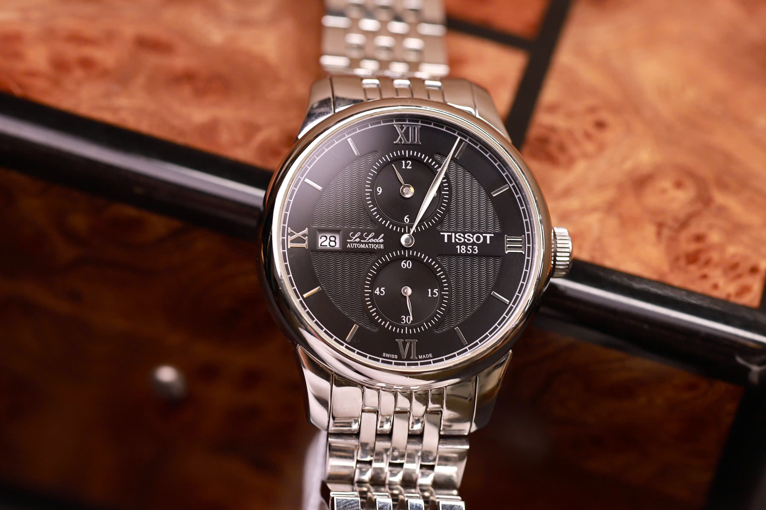 Tissot Le Locle Regulateur Black Dial T006.428.16.058.00 4
