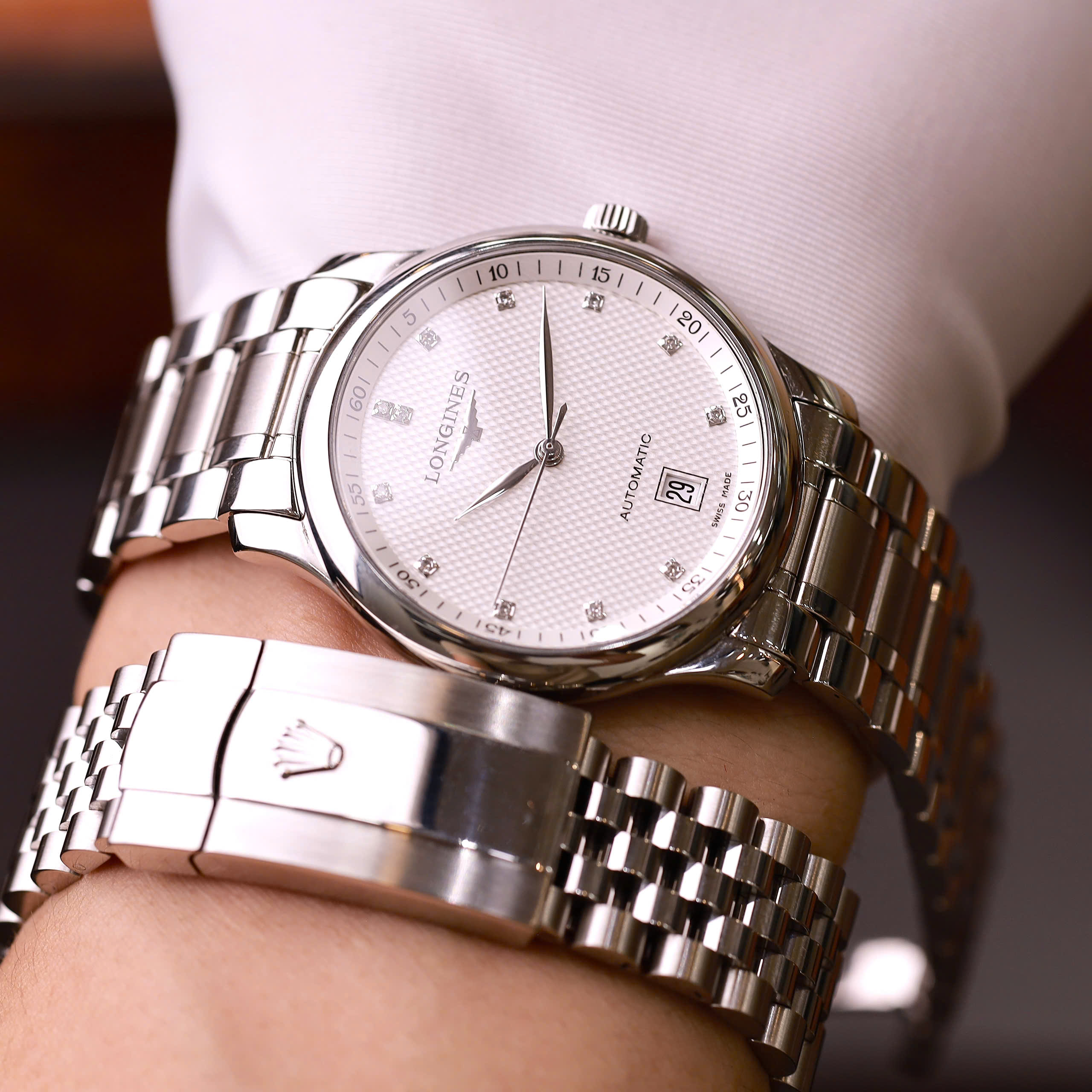 Longines Master Collection Diamond L2.893.4.77.6 8