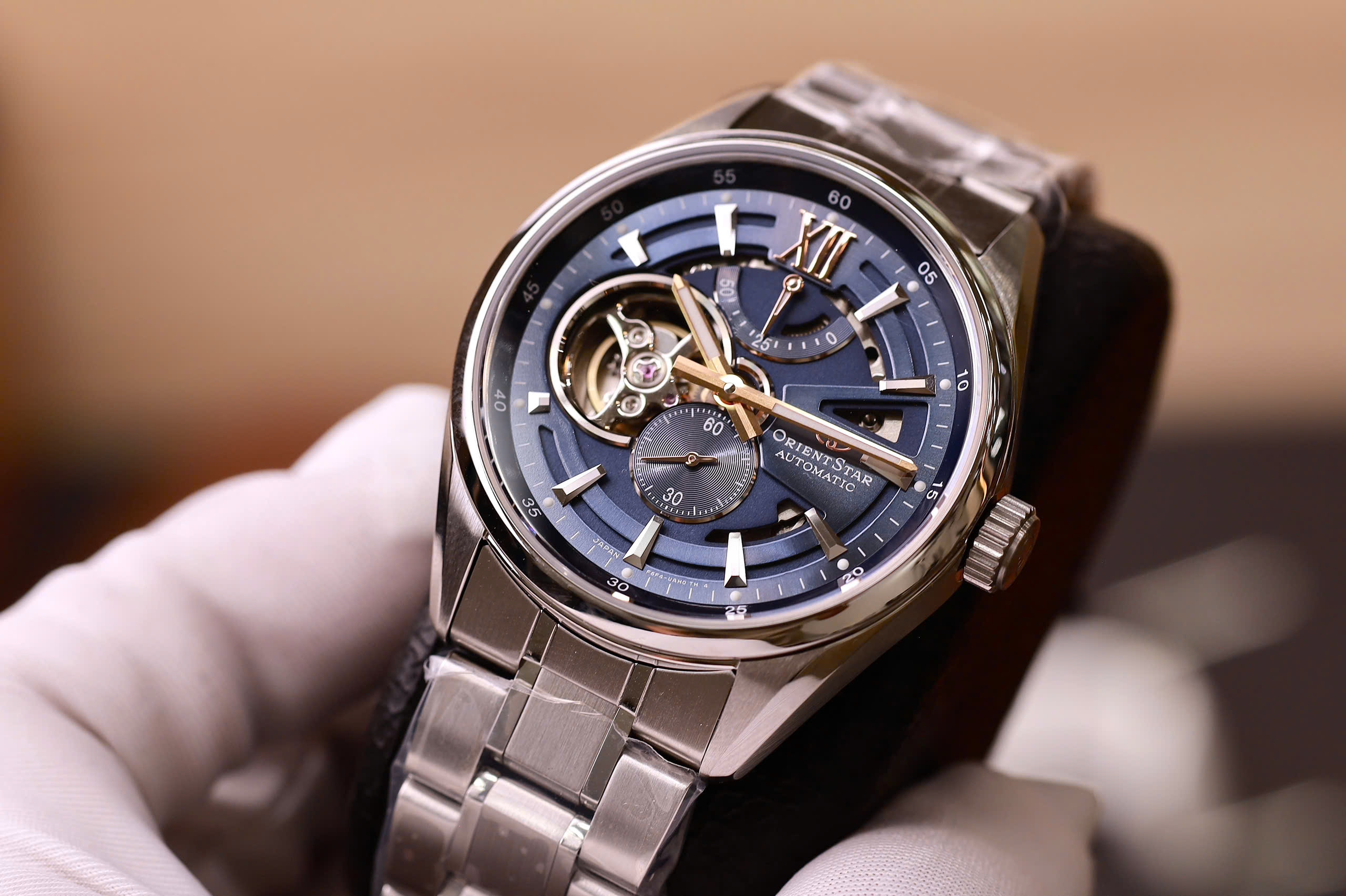 Orient Star Modern Skeleton Tím RE-AV0138V00B 8