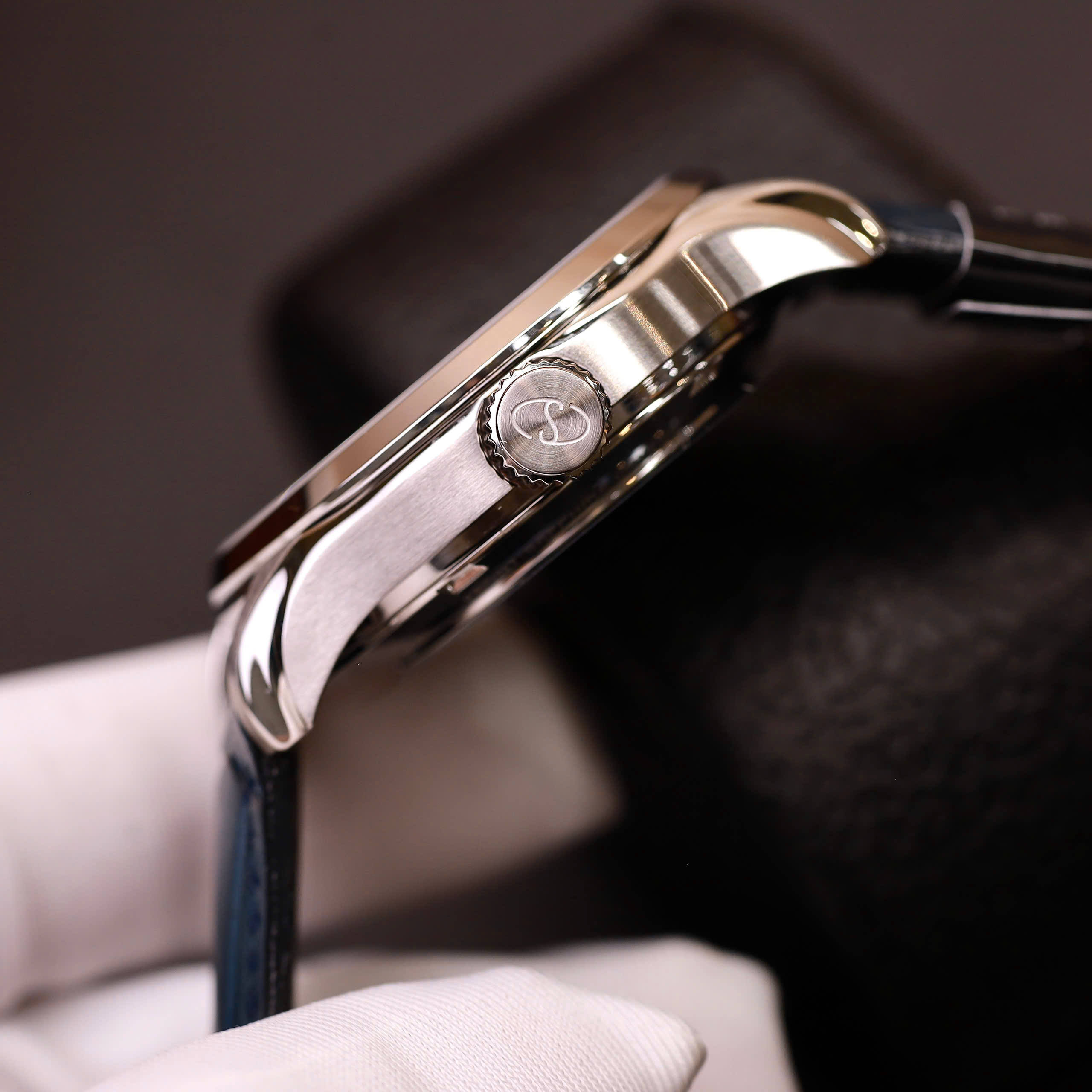 Orient Star Open Heart Xanh Lam RE-AT0006L00B 6
