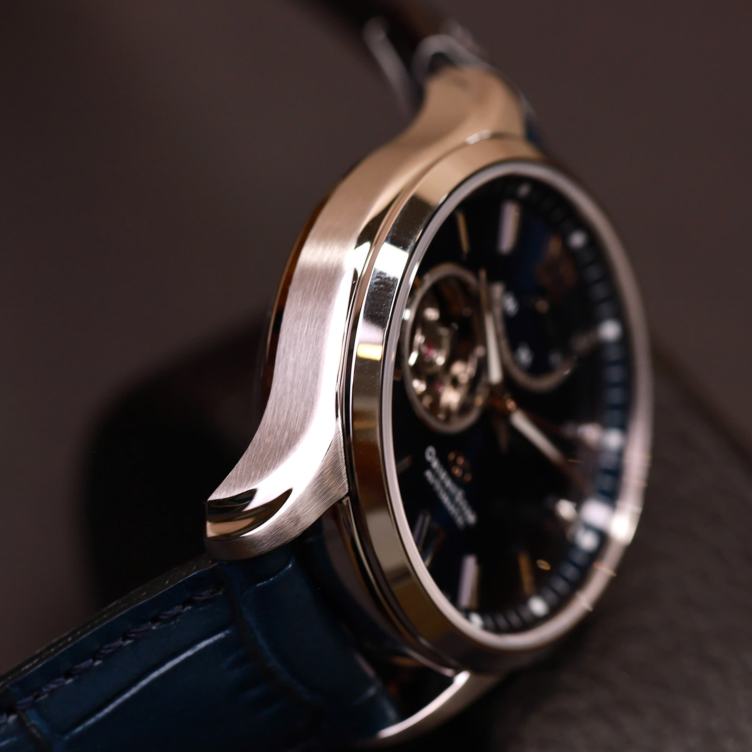 Orient Star Open Heart Xanh Lam RE-AT0006L00B 7