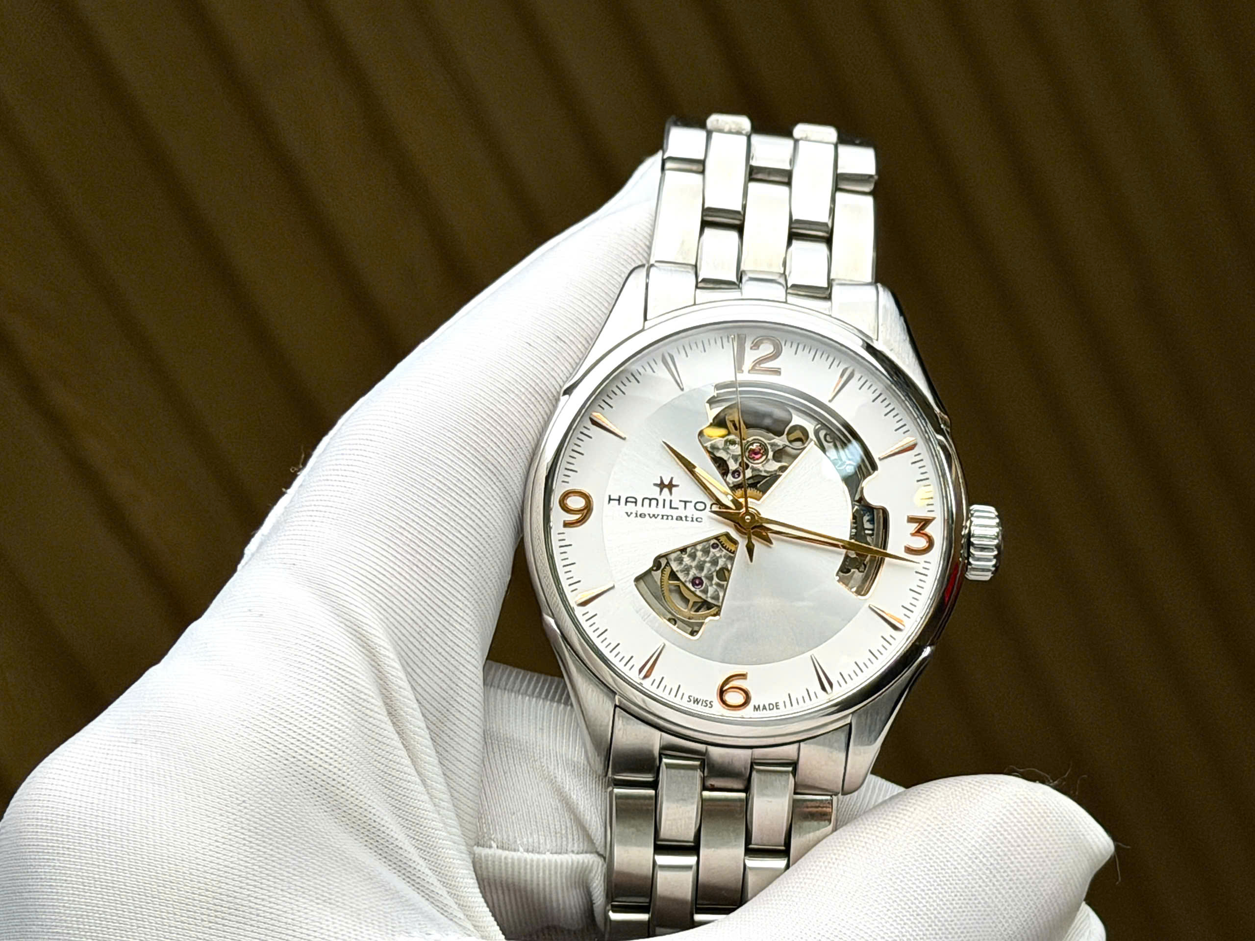 Hamilton Jazzmaster Open Heart H32705151 5